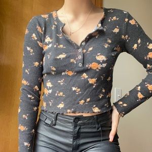 Floral Crop Top